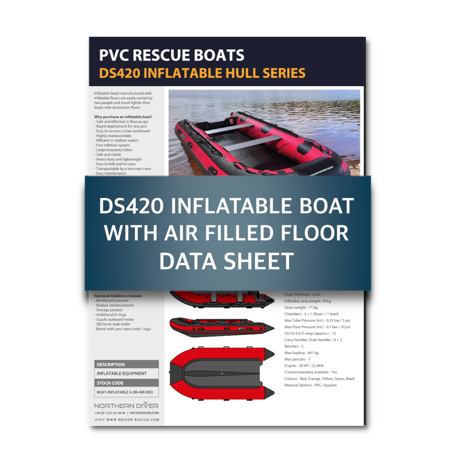 DS420 Inflatable Boat (Air Deck) Data Sheet